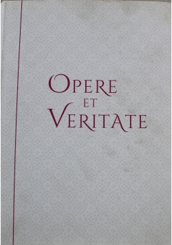 Opere et Veritate