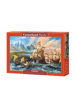 Puzzle 1500 Przygoda w Nowym Świecie CASTOR