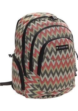Plecak zaokrąglony Canvas Zigzag