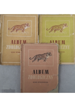 Album zoologiczny, tom od 1 do 3