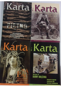 Karta, zestaw 4 książek