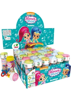 Bańki mydlane Shimmer&Shine 60 ml Display 36 sztuk