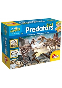 I'm a genius Drapieżniki 2w1 Velociraptor + Tyranosaurus Rex