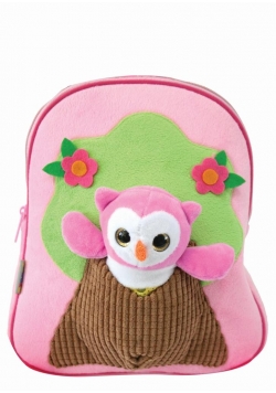 Plecak dziecięcy z zabawką mały Pink Bi STREET