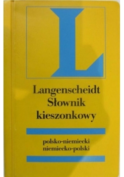 Langenscheidt Słownik kieszonkowy polsko-niemiecki, niemiecko-polski