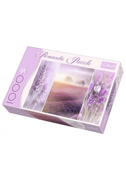 Puzzle 1000 Romantic - Lawendowe pola TREFL