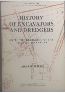 History of excavators and dredgers