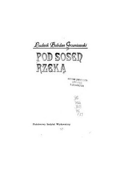 Pod Sosen rzeką