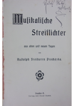 Musikalische Streislichter