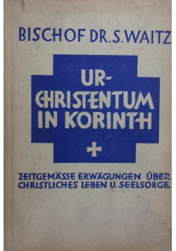 Urchristentum in Korinth, 1934 r.