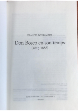 Don Bosco en son temps (1815 - 1888)