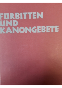 Furmitten und Kanongebete der hollandischen Kirche