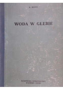 Woda  w Glebie