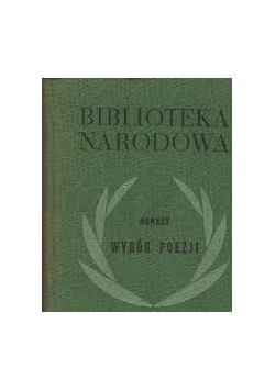 Horacy wybór poezji