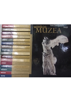 Wielkie Muzea ,Zestaw 17 książek