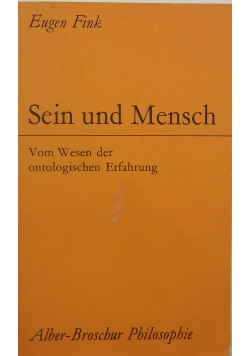 Sein und Mensch