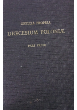 Officia Propria Dioecesium Poloniae