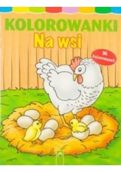 Kolorowanki 96 str. - Na wsi