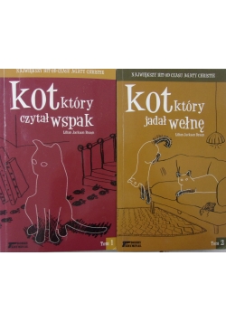 Kot który jadał wełnę. Kot który czytał wspak