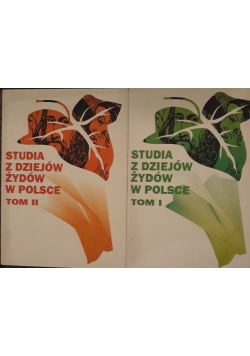 Studia z dziejów żydów w Polsce tom 1 i 2