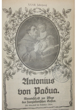 Antonius von Padua, 1925 r.