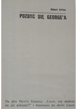 Pozbyć się George'a
