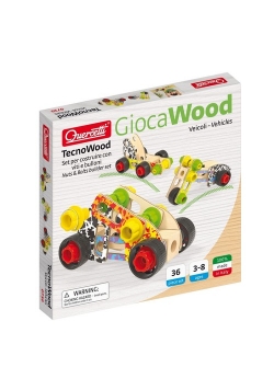 Zestaw konstrukcyjny Tecno Wood Basic 36 elementów