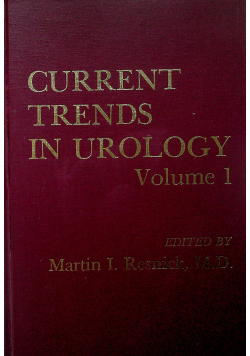 Current trentd in urology vol 1