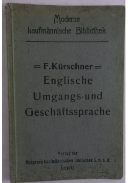 Englische umgangs und geschaftssprache 1925r