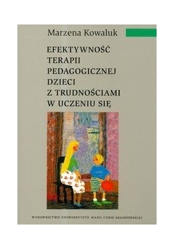 Efektywność terapii pedagogicznej dzieci z trudnościami w uczeniu się