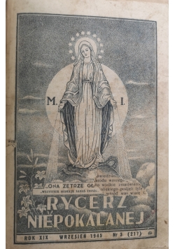 Rycerz Niepokalanej  ok 1948 r. 26 numerów