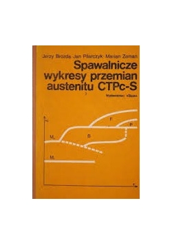 Spawalnicze wykresy przemian austenitu CTPc- S