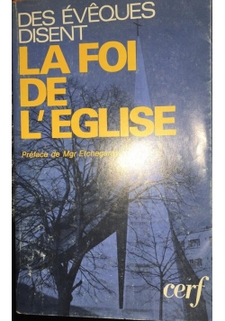 La foi de l'eglise