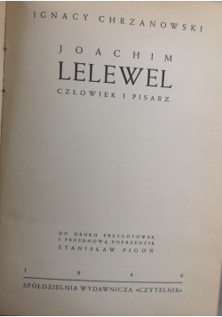 Joachim Lelewel 1946 r
