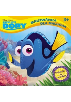 Malowanka dla malucha. Gdzie jest Dory?
