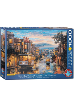 Puzzle 1000 Tramwaj w San Francisco