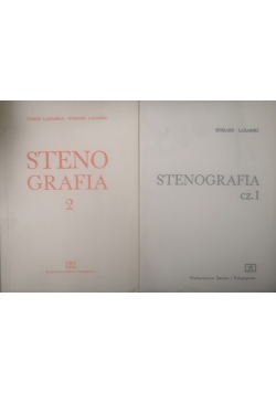 Stenografia. Zestaw 2 książek
