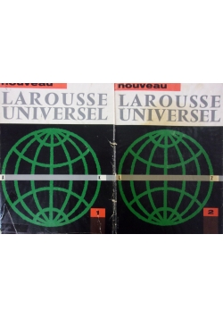 Larousse universel, zestaw 2 książek z 1949 r.