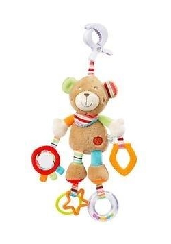 Zawieszka interaktywna Miś 30 cm