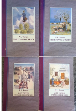 Mary Poppins, zestaw 4 książek