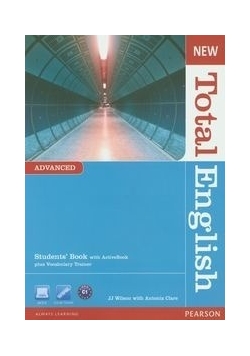 New Total English Advanced Students' Book with ActiveBook plus Vocabulary Trainer