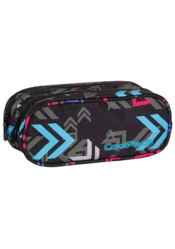 Saszetka podwójna prostokątna CoolPack Clever Arrows