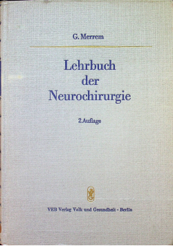 Lehrbuch der Neurochirurgie