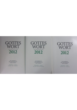 Gottes Wort ,Tom I,II,III