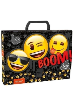 Teczka twarda z rączką Emoji DERFORM