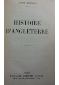Histoire Dangleterre, 1937r.