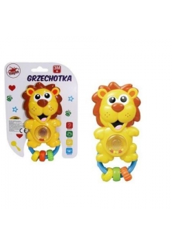 Muzyczna grzechotka Lew