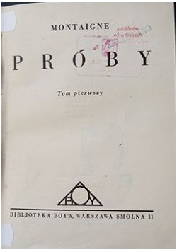 Próby T. I