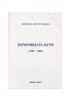 Elenco Degli Ex-Alunni (1909-2004)