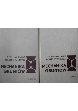 Mechanika gruntów Tom I i II